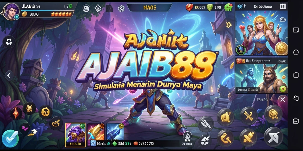 Gameplay seru AJAIB88 di dunia simulasi interaktif.