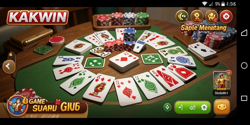 Tampilan gameplay KAKWIN yang seru dan interaktif.