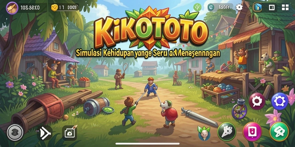 Screenshot gameplay KIKOTOTO yang memukau dan interaktif.